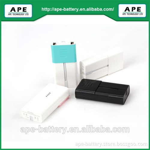 2014 newest portable powerbank 5200mah for mobile phone and tablets